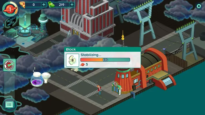 Futurama Worlds of Tomorrow android App screenshot 0