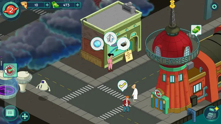 Futurama Worlds of Tomorrow android App screenshot 11