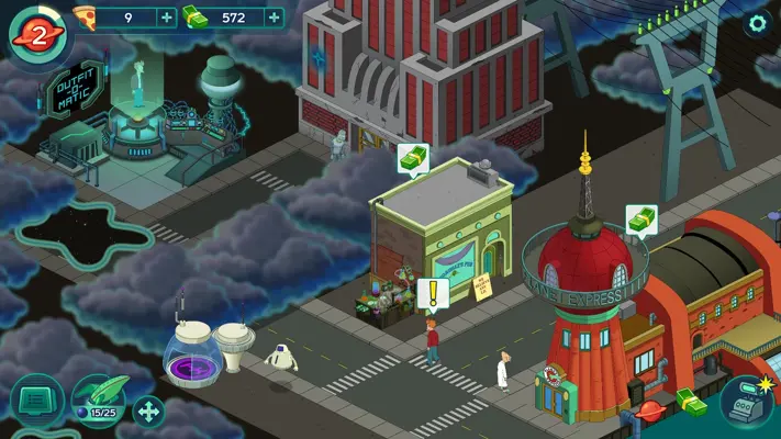 Futurama Worlds of Tomorrow android App screenshot 2